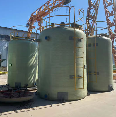 Industrial Chemical FRP GRP Vertical Storage Tank Professional Liquid Tank Water Tank Oil Tank Reactor Tank