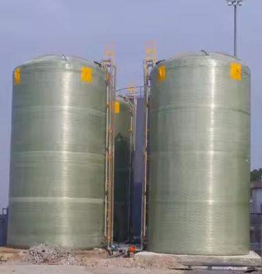 Industrial Chemical FRP GRP Vertical Storage Tank Professional Liquid Tank Water Tank Oil Tank Reactor Tank