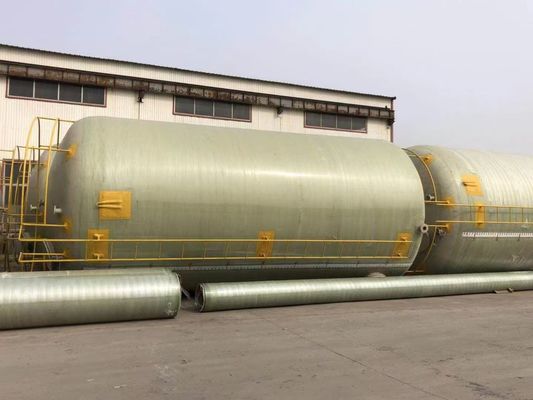 Indústria Química Frp Tanque horizontal resistente à corrosão durável
