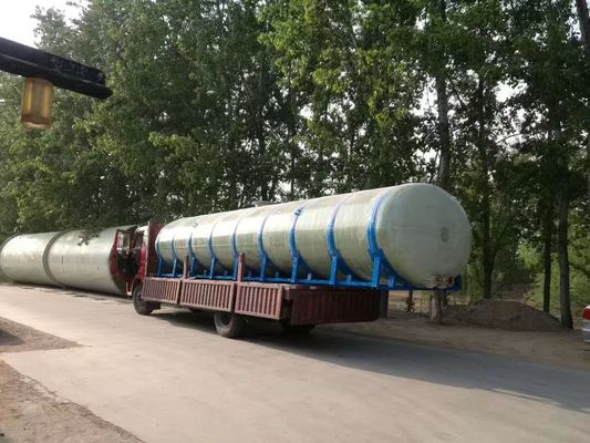 Easy Installation Durable FRP Tanks And Vessels With Drain Valve Accessories