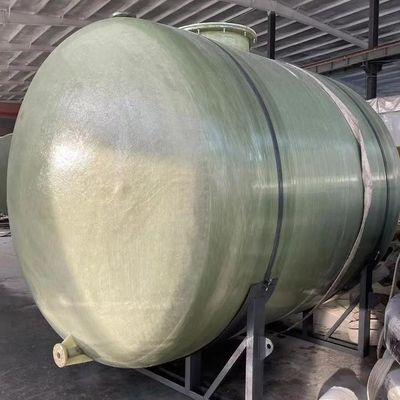 Chemical Easy To Install FRP Storage Tank Environmental Friendly Production Time 5-10 Days