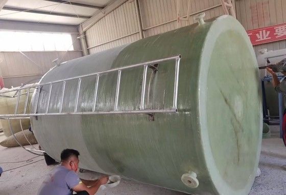 Customized FRP Storage Tank Environmental Friendly 3mm-12mm Plate Thickness