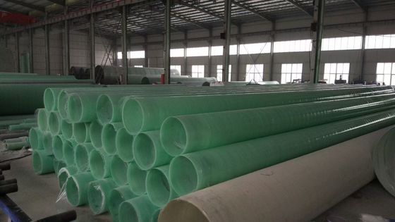 Cores personalizadas Tubo de plástico reforçado com fibra de vidro FRP liso