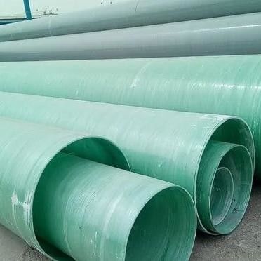 Long Lasting Durable Reinforced Fiberglass Pipe With Max Length Of 12m
