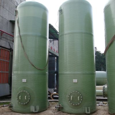 Customized Panel Thickness FRP Tanks And Vessels With Advance Communication Accessories