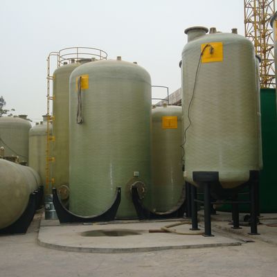 Corrosion Resistance frp underground water storage tanks Adjusted According To Resin Type