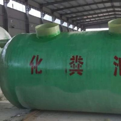 Fiberglass Buried FRP Septic Tank Sedimentation Tank No Leakage