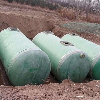 Medium Acid Customizable Size Frp Underground Tank For Long Lasting And Versatile Waste Disposal