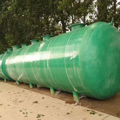 Design personalizado Tecnologia de enrolamento FRP Tanque séptico Alta produtividade Desempenho personalizado