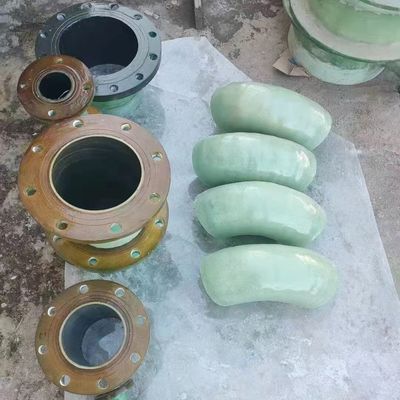 Green Blue or White FRP Pipe Fittings for Agriculture and Irrigation Applications